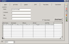Contacts- Find Screen