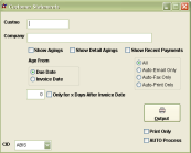 Customer Satements Screen