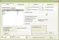 Picking-Control Screen