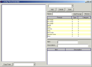 Catalog Generator Screen