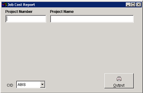 Job Cost Report - Click for Full Size