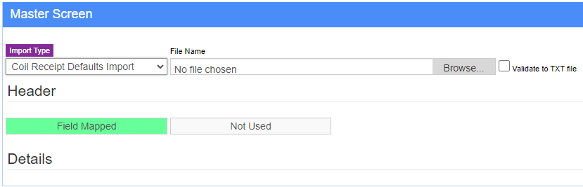 Coil Receipts Defaults Import.png